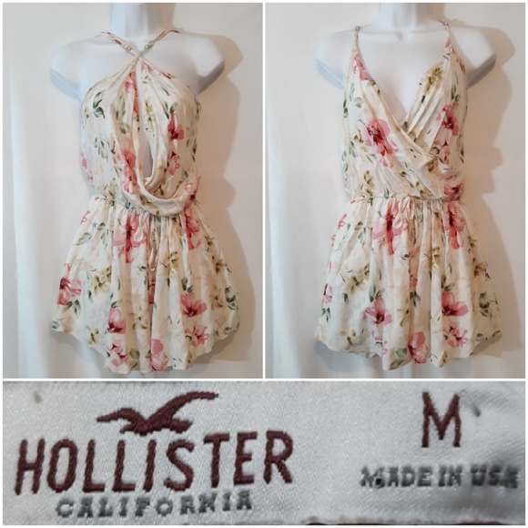 Hollister Pants - Hollister Floral Print Shorts Romper